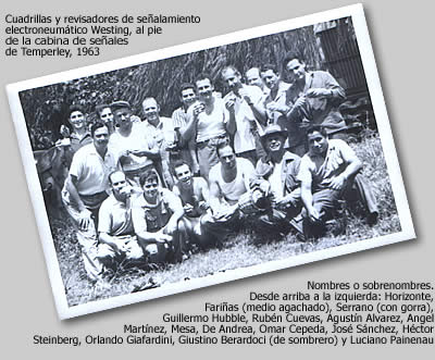 Estación Temperley, Señalización, 1963