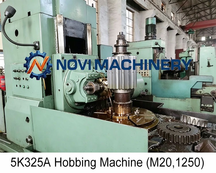 gear hobbing machine: Module M20, Max Diameter 1250mm for large gear production