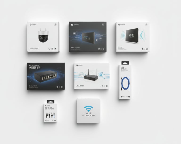 CCTV & Networking Supplies