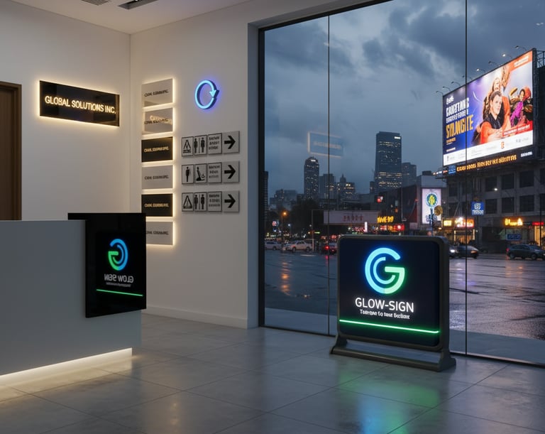 Indoor & Outdoor Signages