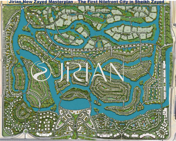 Jirian New Zayed Masterplan – The First Nilefront City in Sheikh Zayed