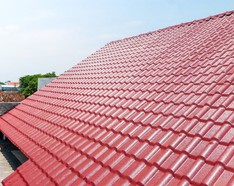 Spesifikasi teknis genteng uPVC Royalroof