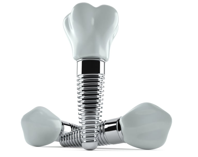 İmplant ve implant üstü protezler