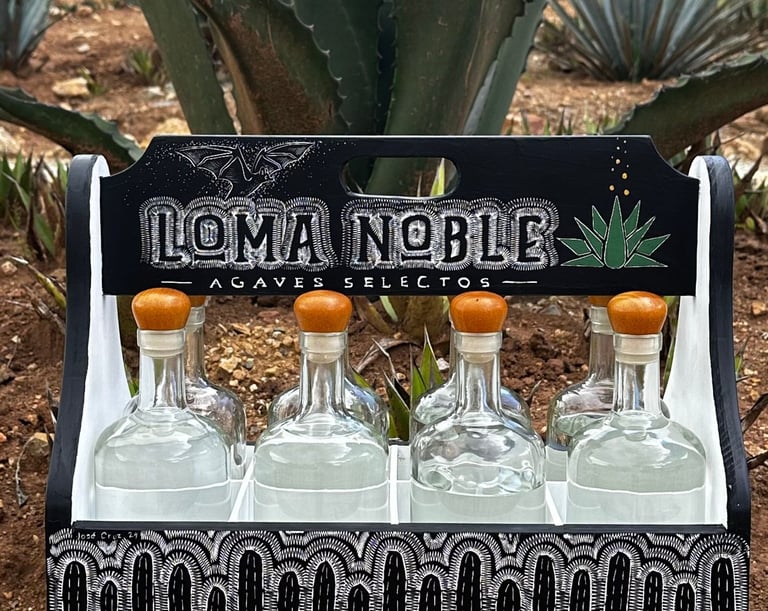 loma noble mezcal bottles