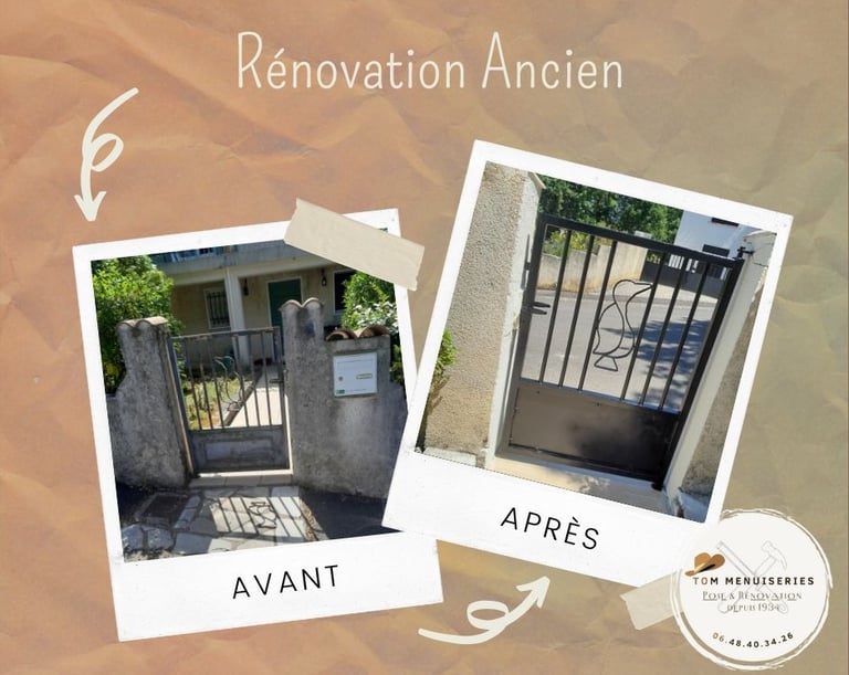 Rénovation portillon
