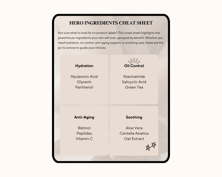 Digital guide titled 'The Ultimate Acne Guide: A holistic approach to healing and accepting acne'.