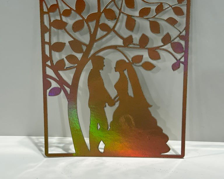 Mirror cardstock wedding invitations