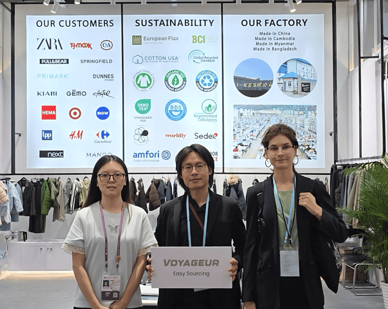 Visit a garment manufacturer in the Canton fair