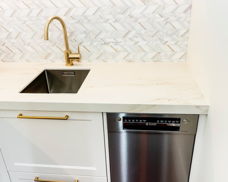 Kitchen Scullery by Qualitas Builders