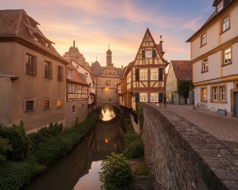 Malerwinkel haus in marktbreit-sehenswürdigkeit