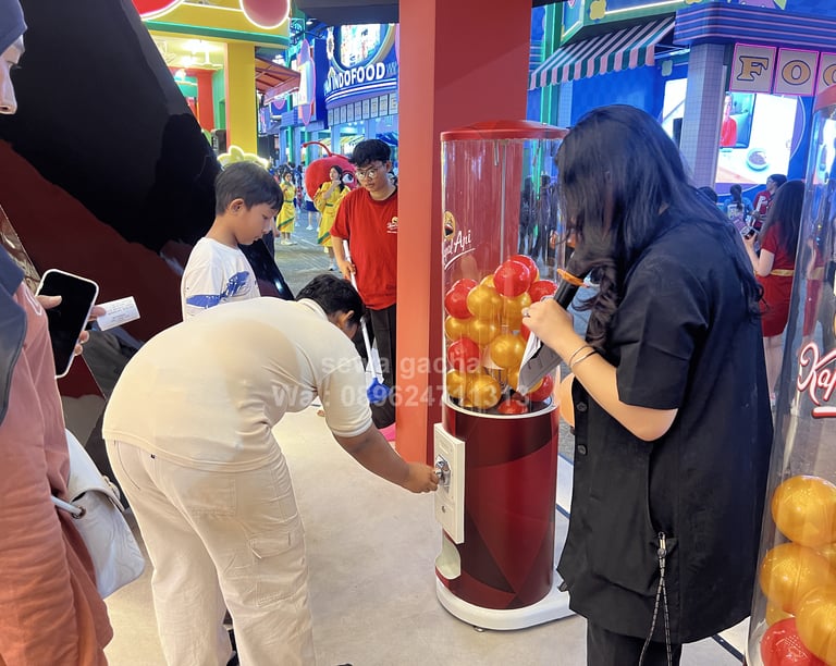 rental mesin gachapon event