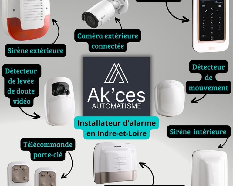 Installateur d'alarme à Tours