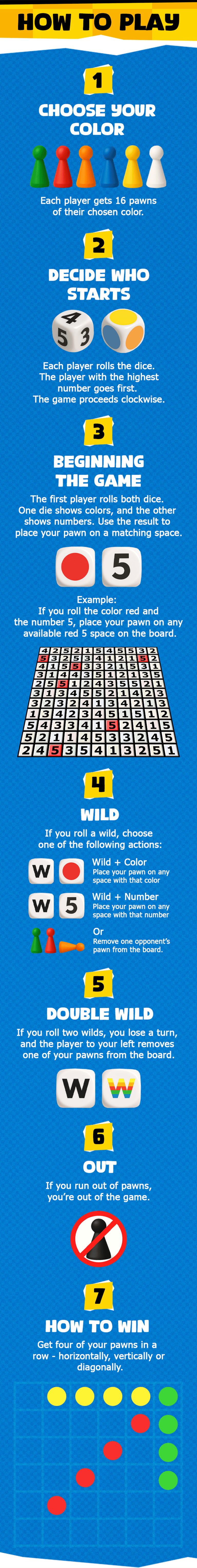 Groby Grid board game how to play guide showing setup, rules, and gameplay for families and players 