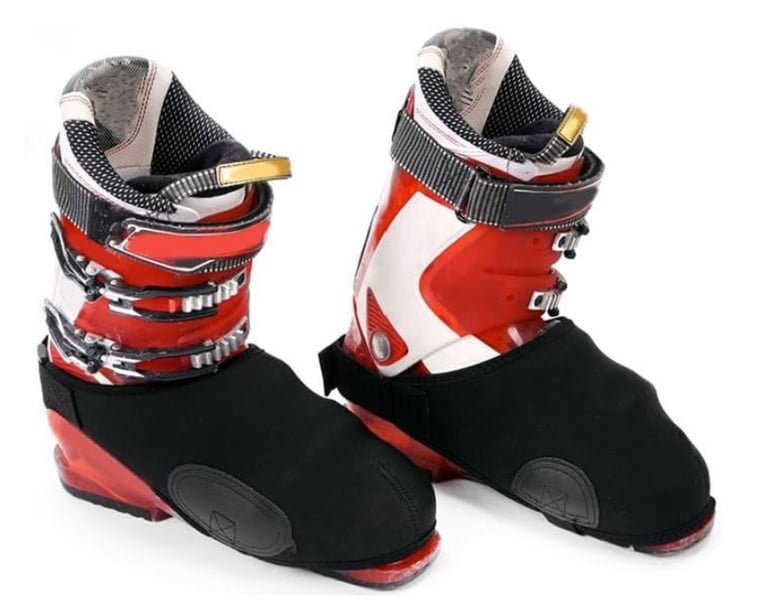 ski boots with covers