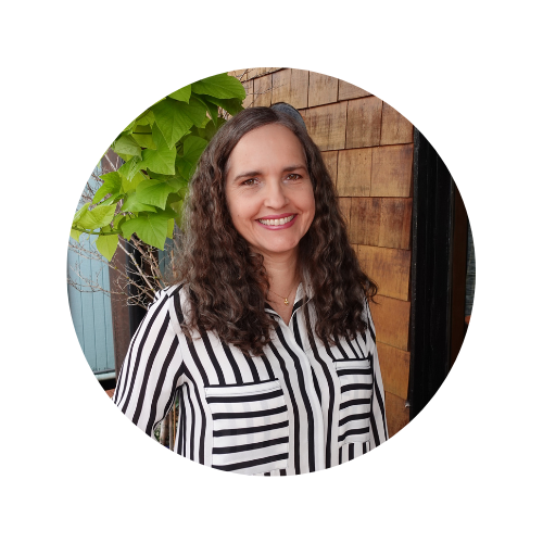 Paula Fontenelle, licensed therapist and mental health speaker in Oregon, smiling outdoors