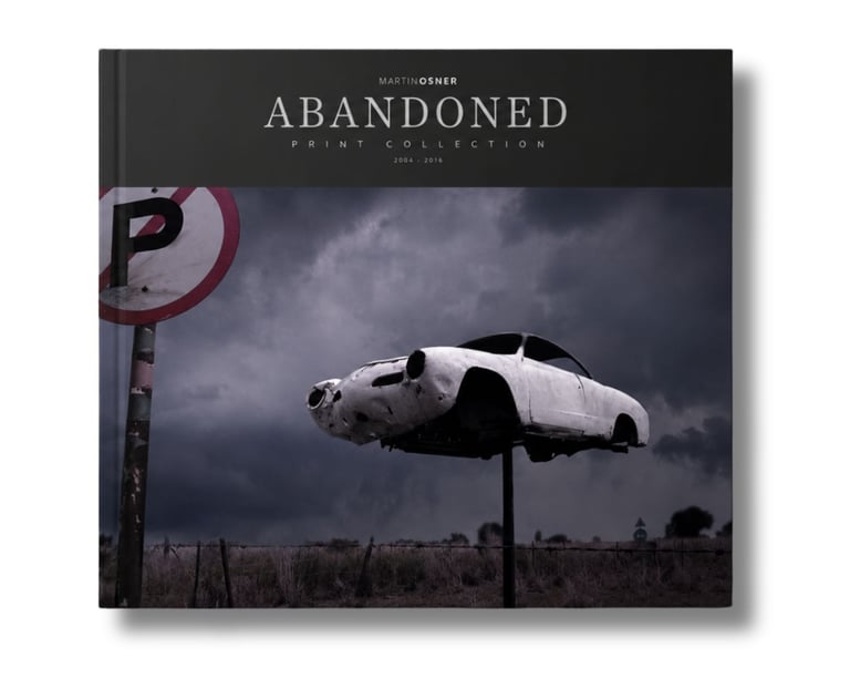 Abandoned Coffee Table Book by Martin Osner