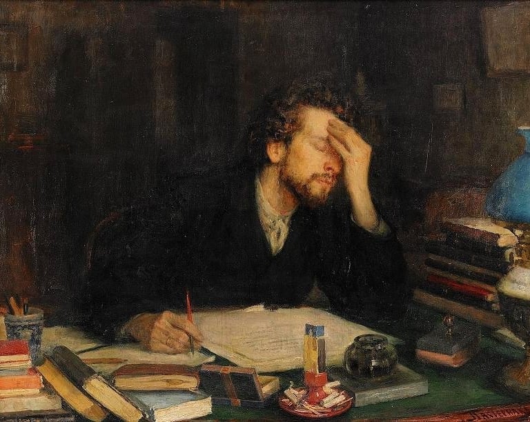 Leonid Pasternak cuadro