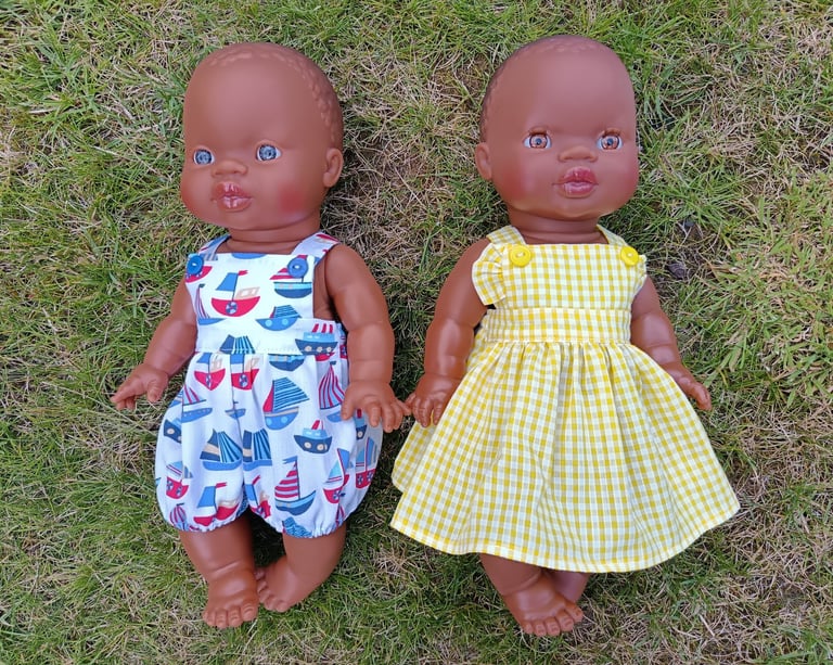 Minkane Kofi and Nia dressed for summer