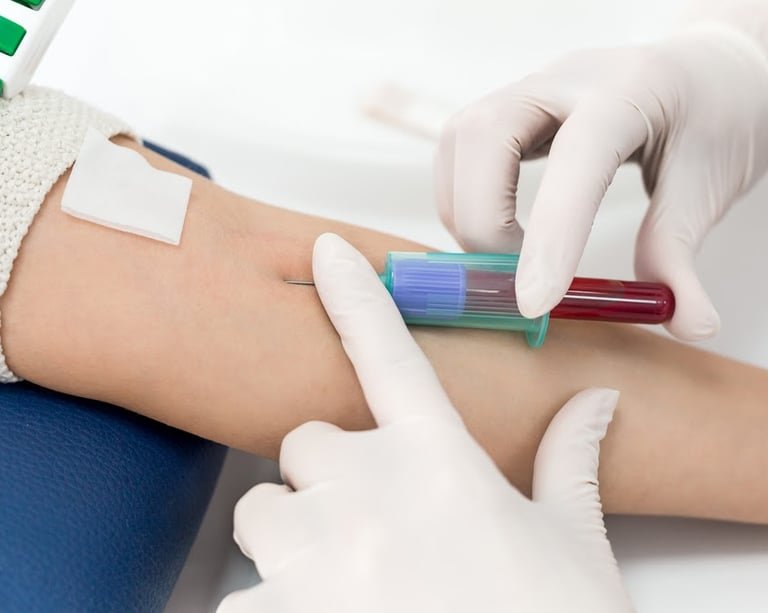 Exames laboratoriais simples e complexos