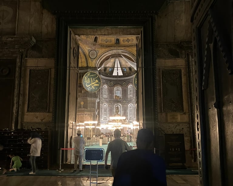 Hagia Sofia Entrance 