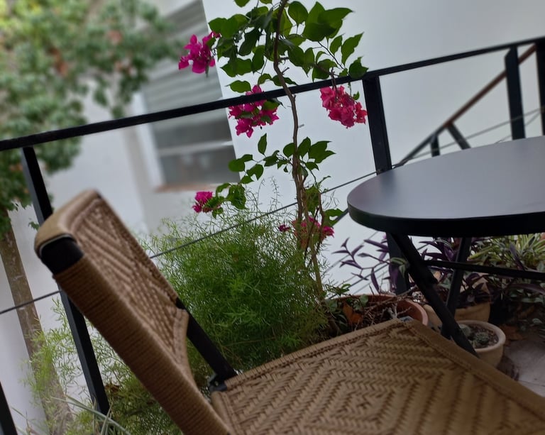 Sillas plegables encordadas