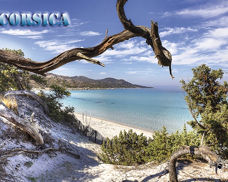 Photographie d'art de Palombaggia par Ciel de Corse Thierry Venturini 