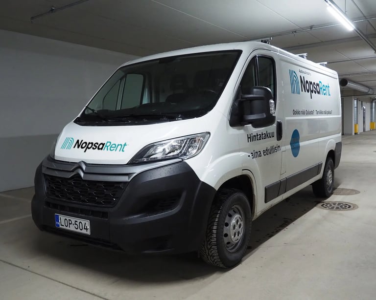Citroen Jumper pakettiauto 24h - Oulun edullisin hintatakuulla
