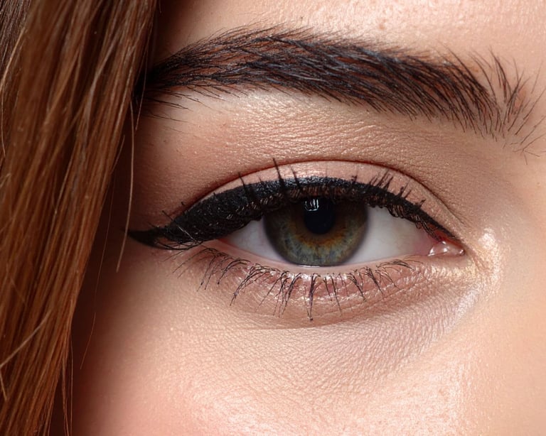 Risultato finale PMU eyeliner per sguardo definito con trucco semipermanente