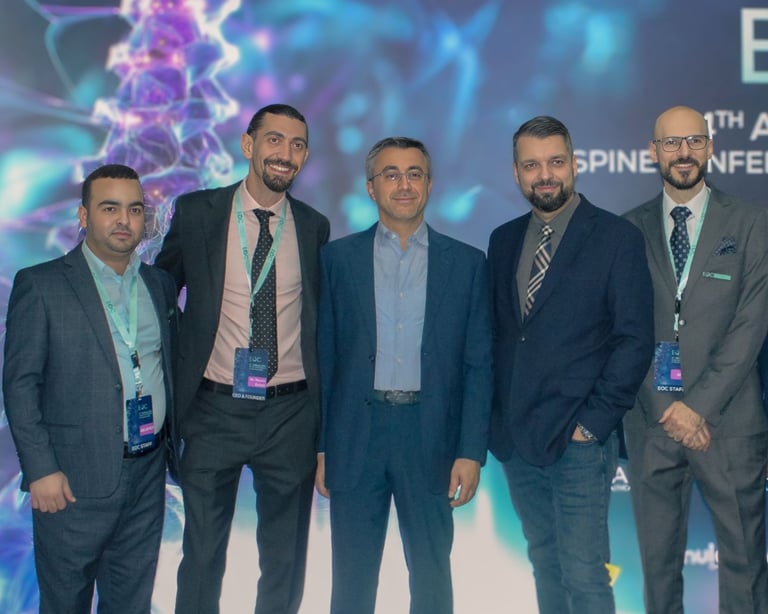 Bone Care, the Gold sponser of the 4th Annual EOC Spine and Trainig Conference 2025 at Khalifa Unive