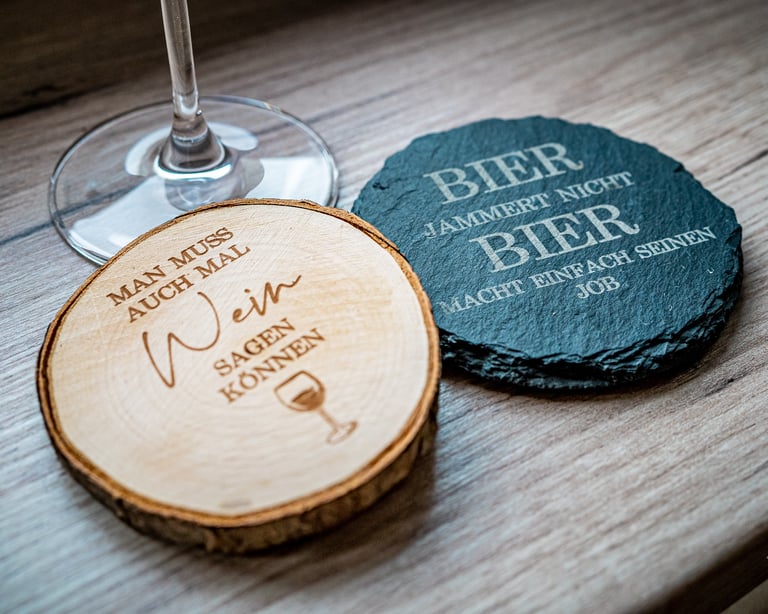 a wine glass with a wine glass next to a wine glass