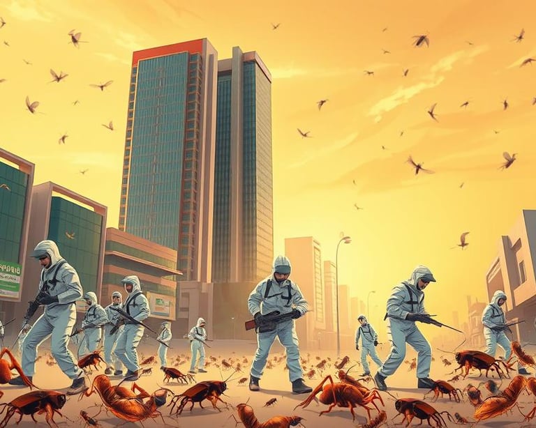 استخدام مبيدات حشرية آمنة