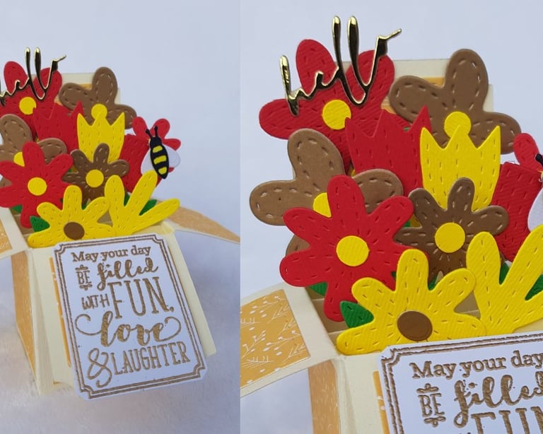 Handmade Fall Pop Up Card Ideas to Make Autumn Handmade Greeting Card