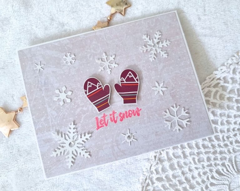 DIY Christmas Card Idea - Reuse and Make Handmade Christmas Cards