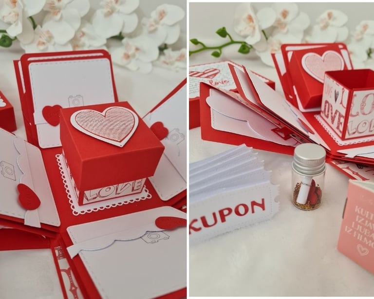 Valentine's Day Surprise Gift Box Ideas