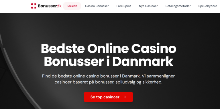 Best casino bonuses in Denmark on Bonusser.dk