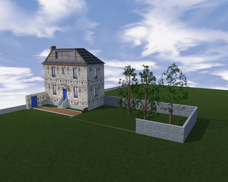 Sur élévation d'une habitation