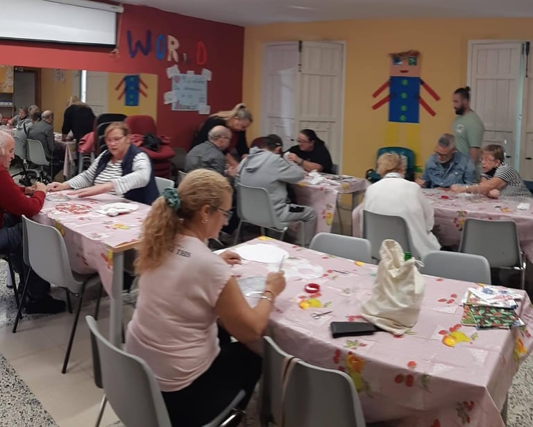 Taller Mantones SomosBarrio