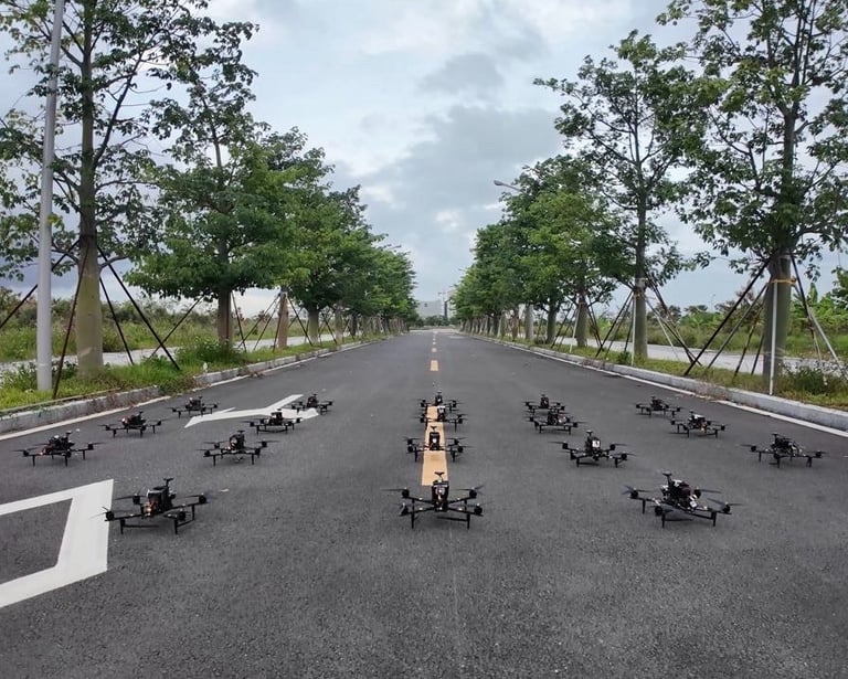 AI swarm collaboration system