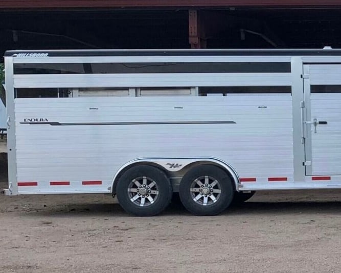 Hillsboro Endura Stock, utility,  Cargo, and car trailers, Diamond T and Circle D steel trailers