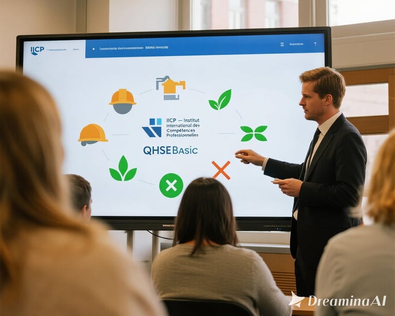 Licence QHSE chez IICP - Licence Professionnel
