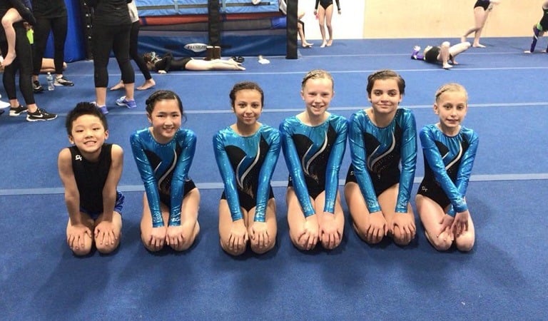 Gymnastcis Inc tumbling acro and tumble handspring tuck party birthday kenvil roxbury randolph