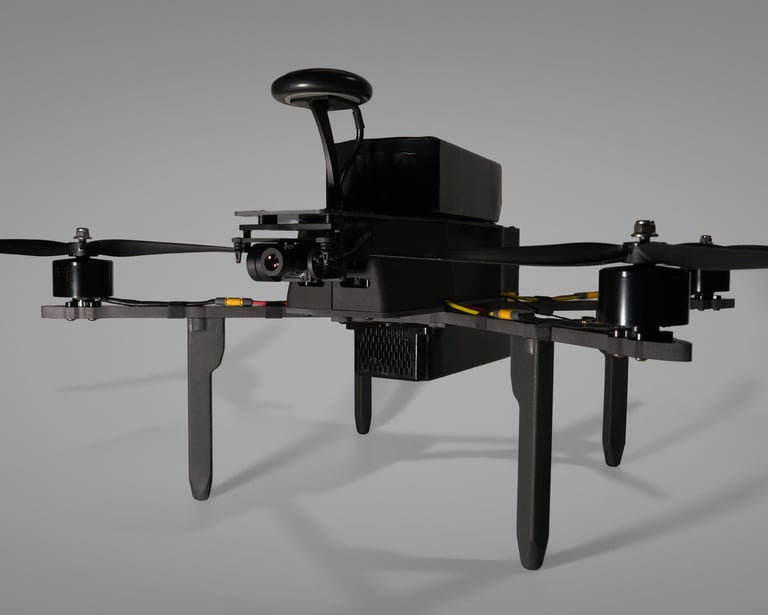 AI Visual Navigation and Auto  Reco/Strike Drone