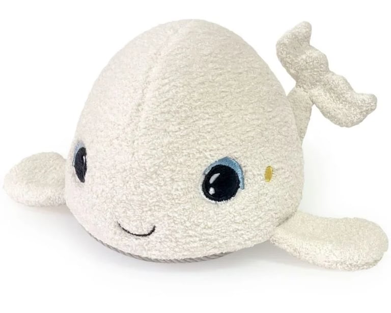 Veilleuse peluche bruits blancs et roses Beluga