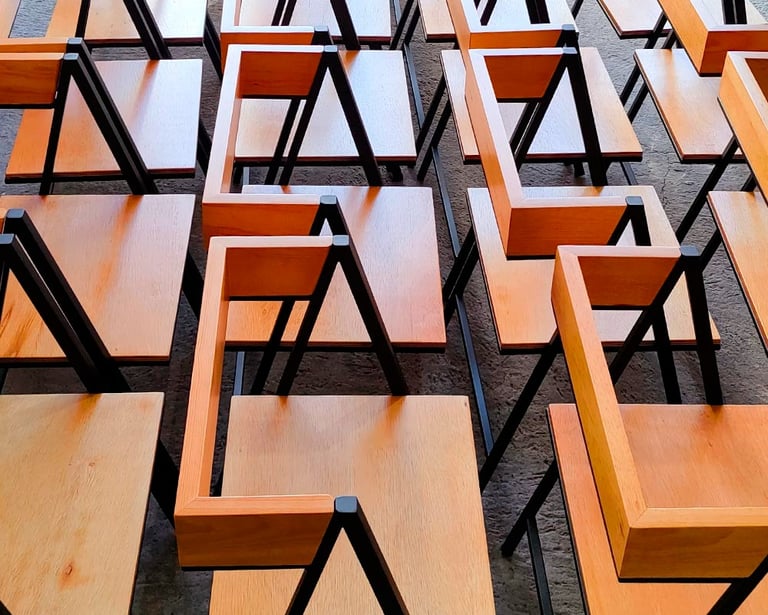 mesas para cafeterias