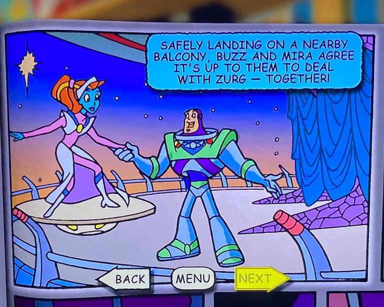 Buzz Lightyear of Star Command: The DVD Comic