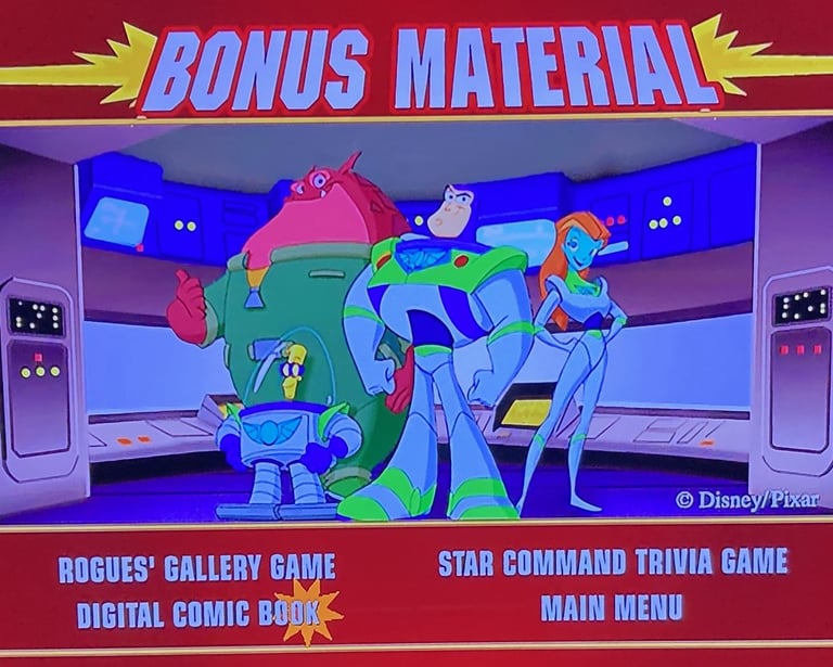 Buzz Lightyear of Star Command: The Adventure Begins DVD