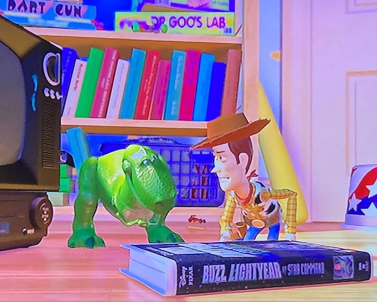 Buzz Lightyear of Star Command: Woody and Rex