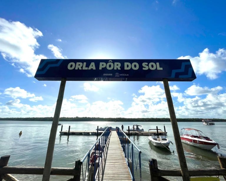 Orla Pôr do Sol