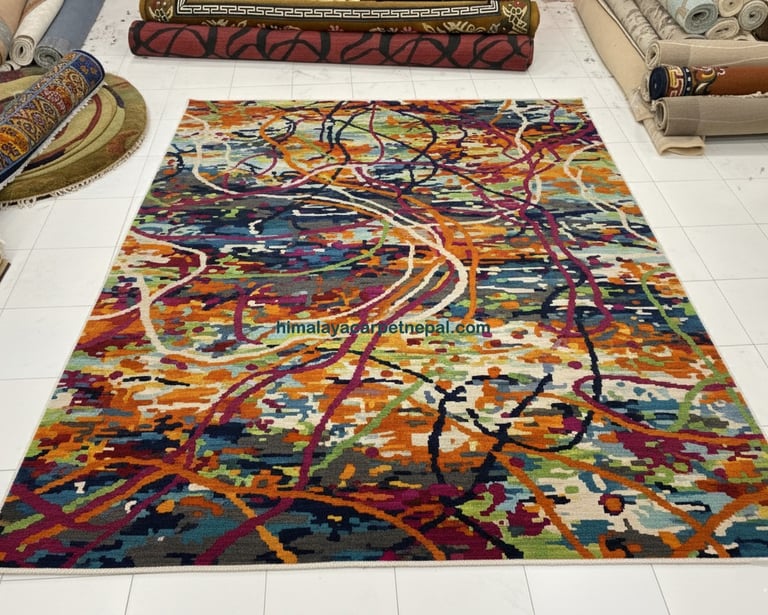Custom bespoke handmade rugs crafted in Nepal – Himalaya Carpet Industries