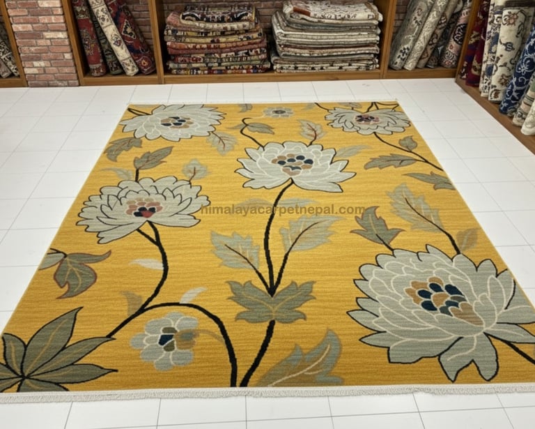 Custom bespoke handmade rugs crafted in Nepal – abstract design-Himalaya Carpet Industries